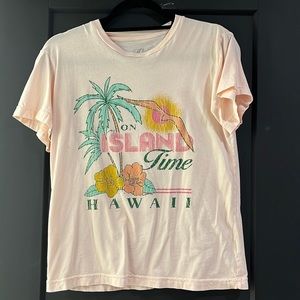 Anthropologie Hawaii graphic T-Shirt